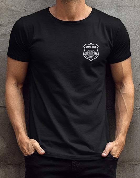 State Line Official Badge Tshirt